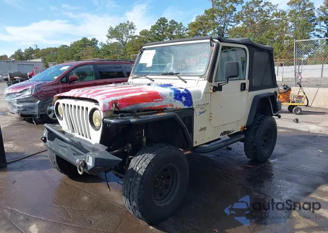 1997 Jeep Wrangler Sport from USA, damaged, VIN 1J4FY19S8VP522462